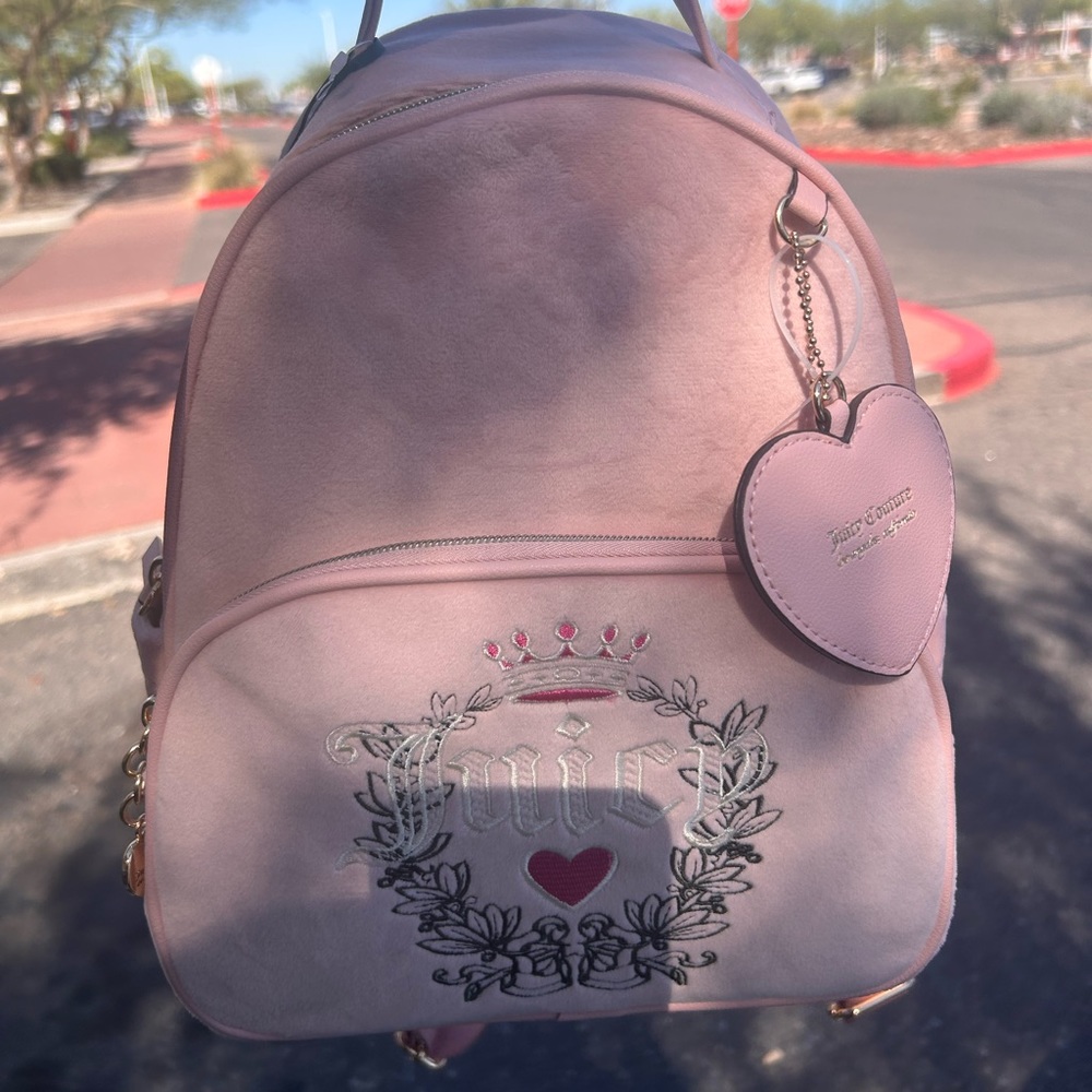 NEW juicy couture pink mini backpack